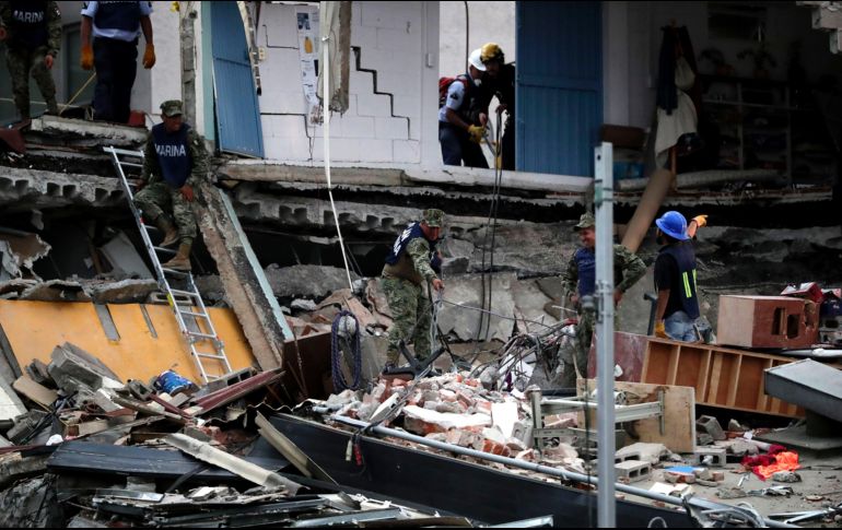 Los daños materiales ascenderán a más de 48 mil millones de pesos, entre hogares, comercios, escuelas, patrimonio cultural e infraestructura de salud, hidráulica y carretera. SUN / ARCHIVO