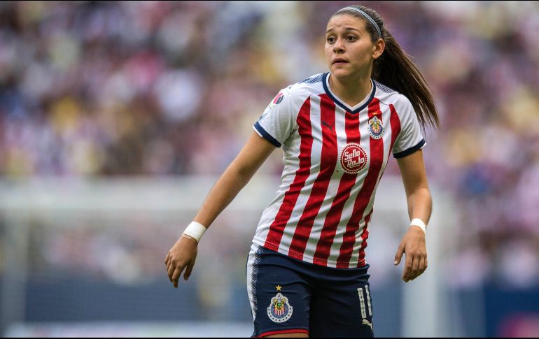 Norma Palafox es una de las goleadoras del Rebaño. MEXSPORT/ARCHIVO