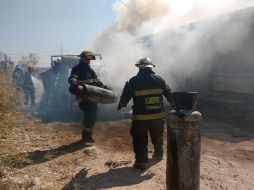 Cerca de 10 manzanas fueron evacuadas de manera preventiva por la explosión. ESPECIAL