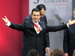 El 18% de los encuestados considera que México va en rumbo positivo desde que Peña Nieto es Presidente. EFE / ARCHIVO