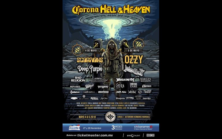 La preventa inicias el l 27 y 28 de noviembre