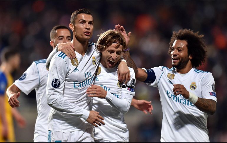 El vigente campeón de Europa se metió por décimoquinta vez consecutiva en octavos de final de la Champions, a falta de un partido para finalizar la fase de grupos. EFE / K. Christodoulou