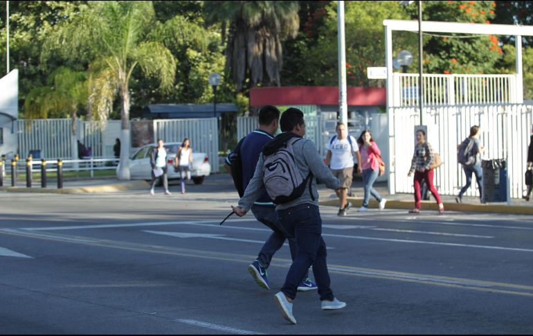 La UdeG registra una disminución de los delitos cometidos contra universitarios, aunque sí espera que continúen las acciones de patrullaje. EL INFORMADOR / ARCHIVO