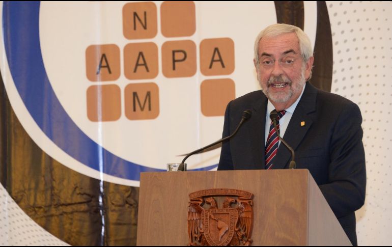 Enrique Graue manifestó que cualquiera que sea el caso, las universidades deben recibir apoyo. NTX / ESPECIAL