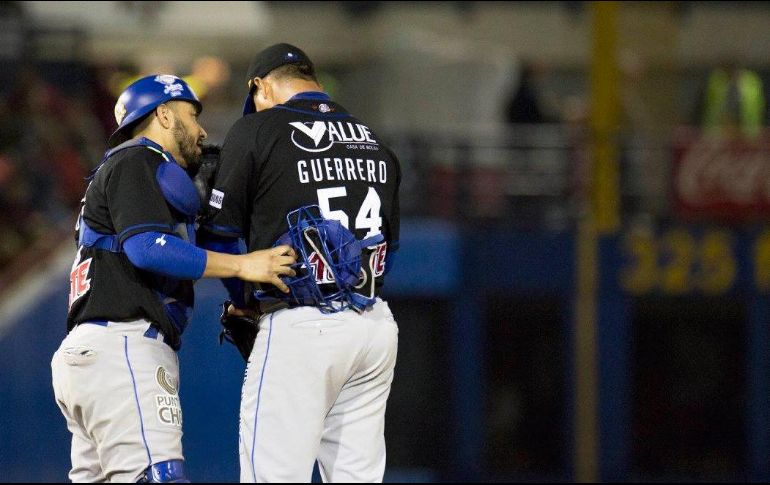 Daniel Guerrero cargó con la derrota. Su marca personal está en 1-3. FACEBOOK/CharrosBeisbolOficial/