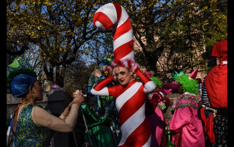El desfile de Acción de Gracias de Macy's es el más grande del mundo y se realiza desde el año 1924. AFP / S. Keith