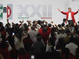 Sobre la posibilidad de que el 27 de noviembre hubiera candidato presidencial del PRI, asentó que se trató de una especulación. SUN/ ARCHIVO