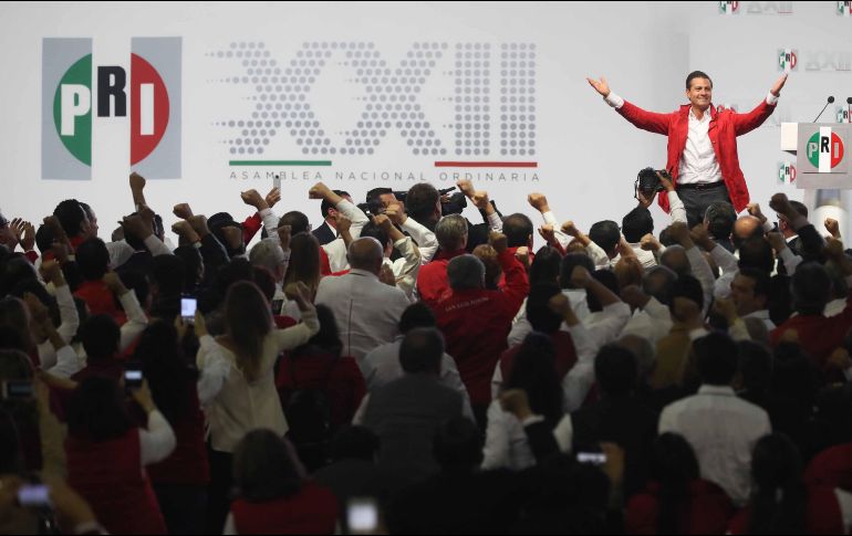 Sobre la posibilidad de que el 27 de noviembre hubiera candidato presidencial del PRI, asentó que se trató de una especulación. SUN/ ARCHIVO