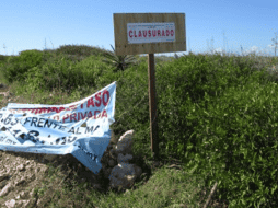 El responsable del desarrollo inmobiliario podría hacerse acreedor a una multa y la clausura total o parcial de las obras inspeccionadas. TWITTER/ @PROFEPA_Mx