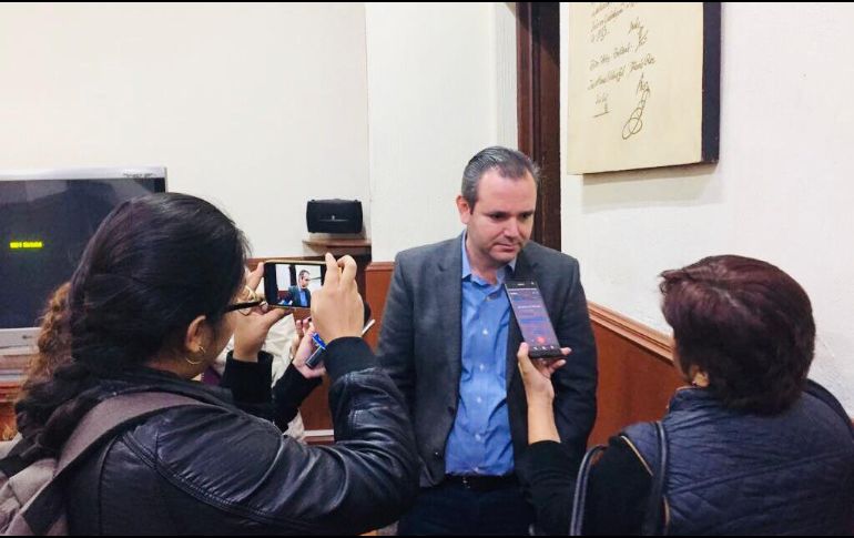 Miguel Monraz adelantó que aprovecharán la comparecencia del titular de la Sepaf para pedir que justifique el aumento al gasto. TWITTER / @GPPANJalisco