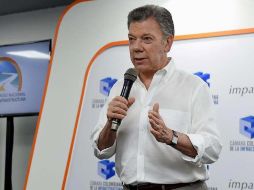 Juan Manuel Santos brindó un mensaje en el que expresó que 