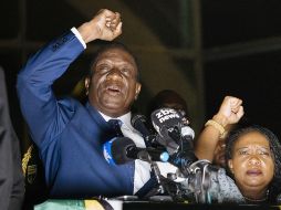 El próximo presidente, Emmerson Mnangagwa, alias “El Cocodrilo”, es visto como un político inteligente y despiadado. AFP/M. Longari