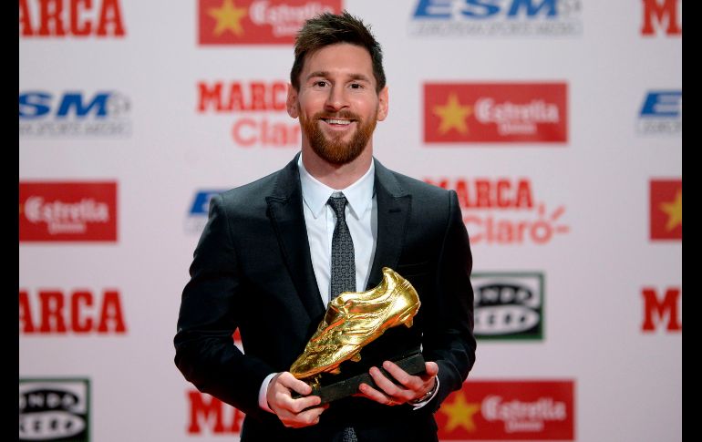 El delantero azulgrana también ha empezado con fuerza la presente temporada, donde ya lidera la tabla de artilleros de la Liga española con 12 goles. AFP / J. Lago