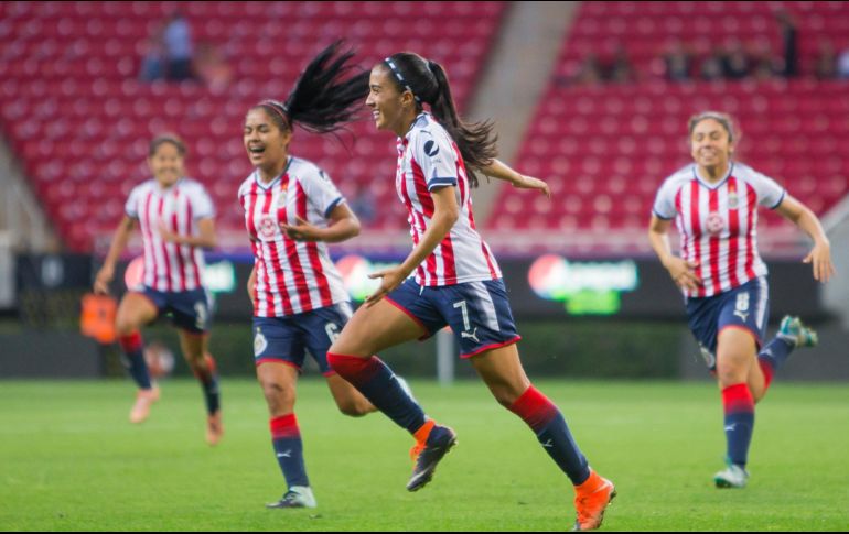 Las jugadoras de Chivas saldrán con el ánimo a tope esta noche. MEXSPORT/ARCHIVO