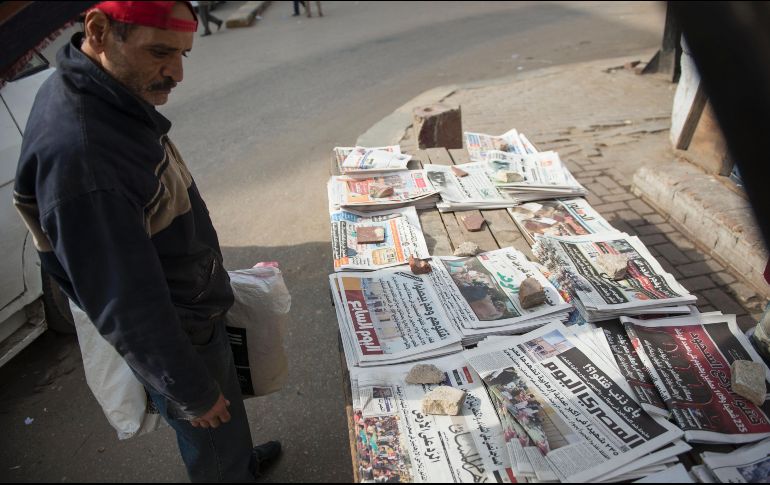 La tragedia fue la principal noticia de la que se habló en medios nacionales e internacionales. EFE/M. Hossam