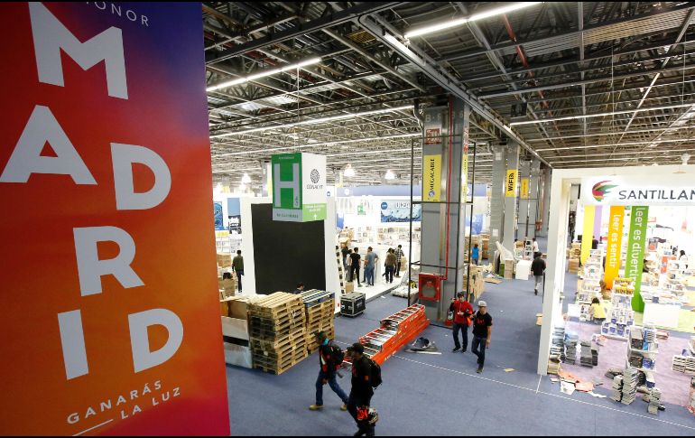 La FIL abre sus puertas para la edición 31 a partir de este 25 de noviembre. EFE / U. Ruiz