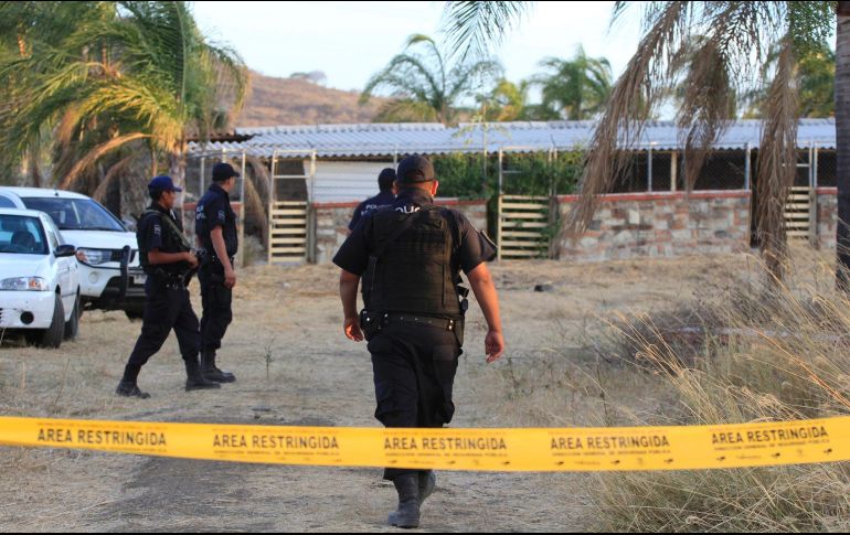 La localización de los cuerpos se dio después de una inspección a un predi, derivada de una llamada anónima.  NTX / ARCHIVO