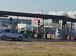 Los ejidatarios consideraron como una “burla” que el GAP y la SCT continúen las obras de ampliación y remodelación del aeropuerto pese al amparo. ESPECIAL/