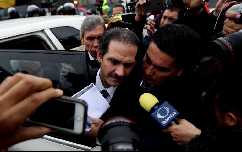 Padrés, preso en el Reclusorio Oriente de la CDMX, ha ganado los amparos de las acusaciones que lo mantienen en prisión desde el 10 de noviembre del 2016. SUN / ARCHIVO