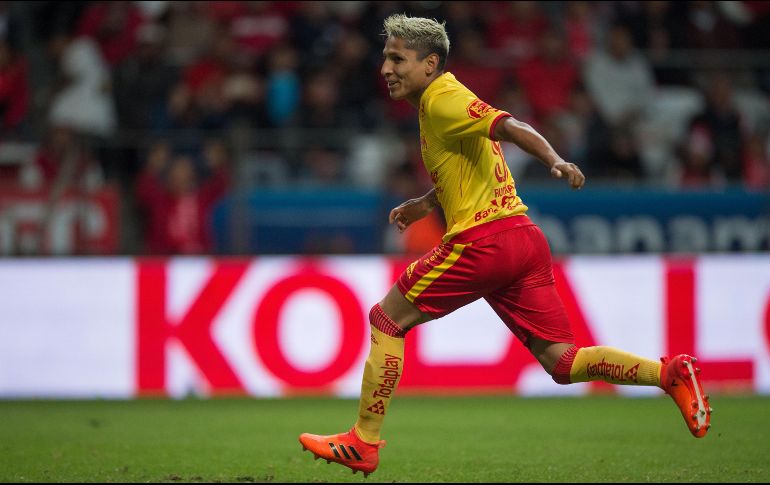 Raúl Ruidíaz marcó el tanto de los Monarcas en el partido de ida. MEXSPORT/ARCHIVO