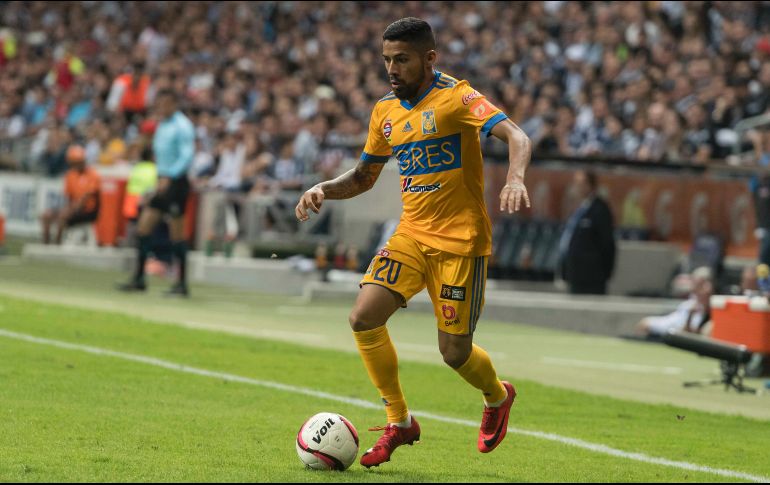 Javier Aquino es uno de los elementos del peligroso mecanismo ofensivo de los Tigres. MEXSPORT/ARCHIVO
