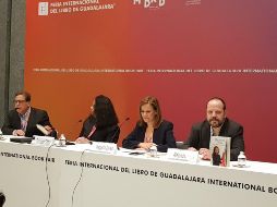 Zavala durante su participación en la FIL 2017. EL INFORMADOR/N. Gutiérrez