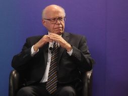 Narro participó en el programa Pensar México en el marco de la FIL 2017. EL INFORMADOR/G. Gallo