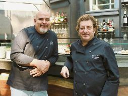 Joan Bagur e Iñaki López, promotores de la buena cocina y el sabor vasco. CORTESÍA
