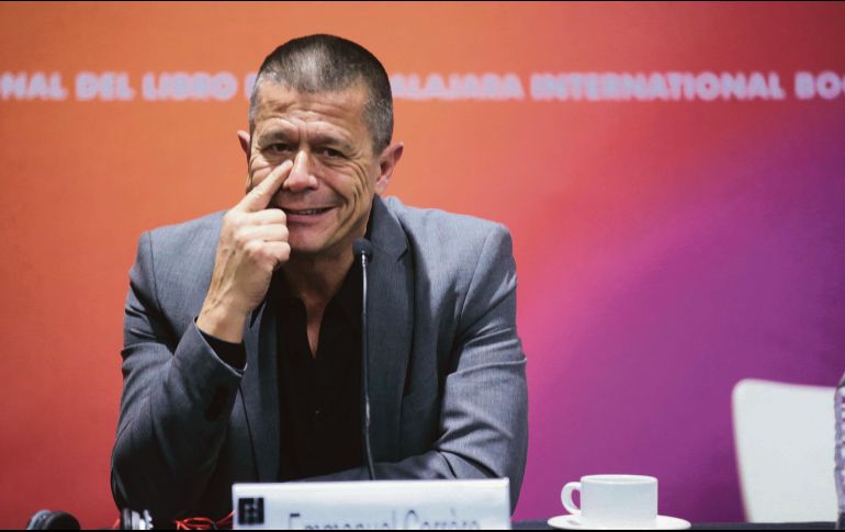 Emmanuel Carrère. El escritor expresó su solidaridad con los periodistas que han fallecido en México ejerciendo su labor.