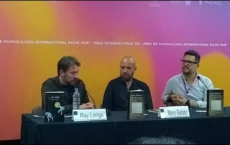 Bellatin fue acompañado en la presentación por Ray Loriga y Julio Trujillo. EL INFORMADOR