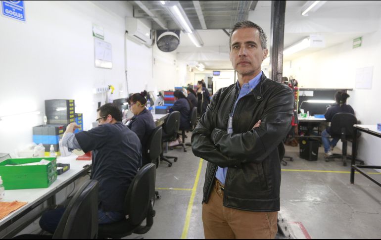 Carlos Córdova Reyes afirma que los salarios que se pagan son por arriba del promedio. EL INFORMAODR/G. Gallo