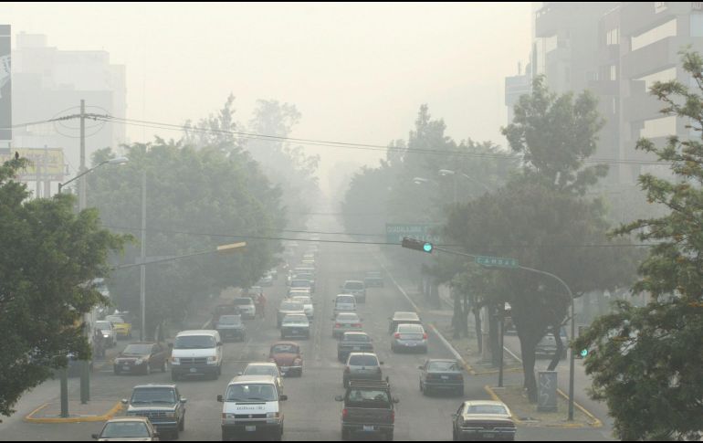La recomendación de la Semadet en estos casos es mantener las ventanas cerradas y evitar salir de casa. EL INFORMADOR/Archivo