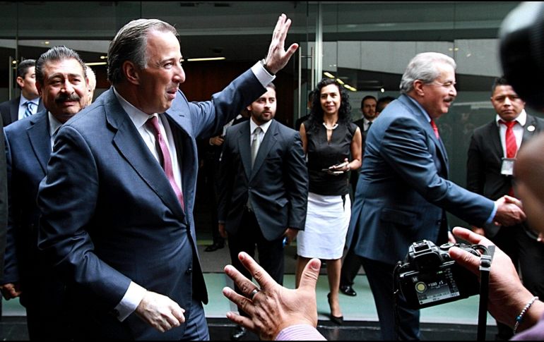 Desde hace algunas semanas Meade es mencionado en los corrillos políticos como el “gallo” del Presidente Enrique Peña Nieto. NOTIMEX/Archivo