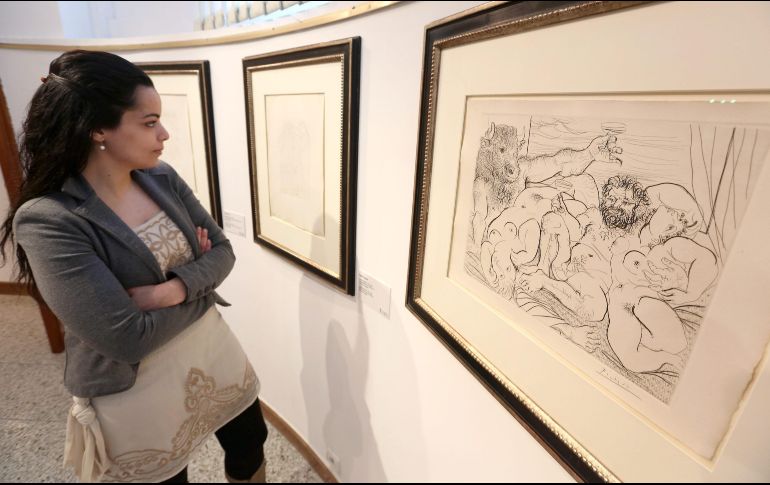 Los grabados fueron subastados por una casa de subastas de París. EFE / ARCHIVO