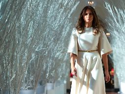 Según encuestas, Melania Trump es más popular que su marido, con un 44 % de aprobación popular. AFP/ S. Loeb