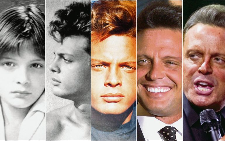 Rostros. La evolución de Luis Miguel. ESPECIAL