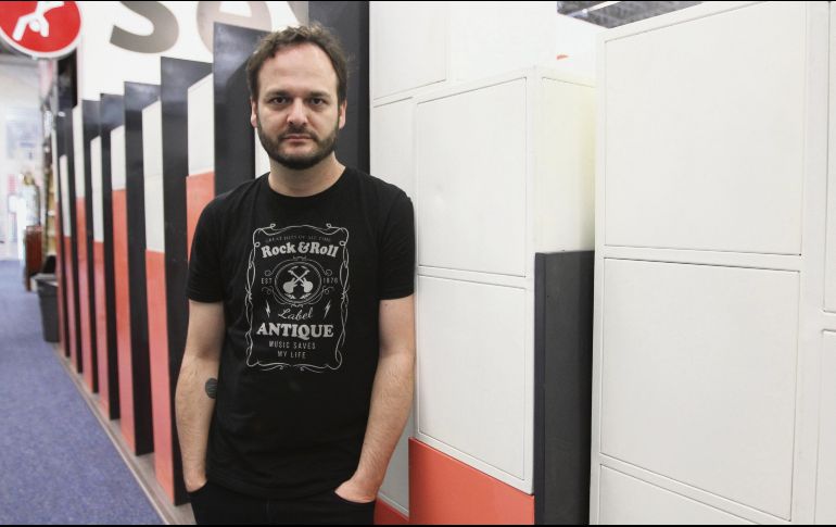 Juan Cárdenas presenta su novela con la editorial Sexto Piso. EL INFORMADOR/G. Gallo