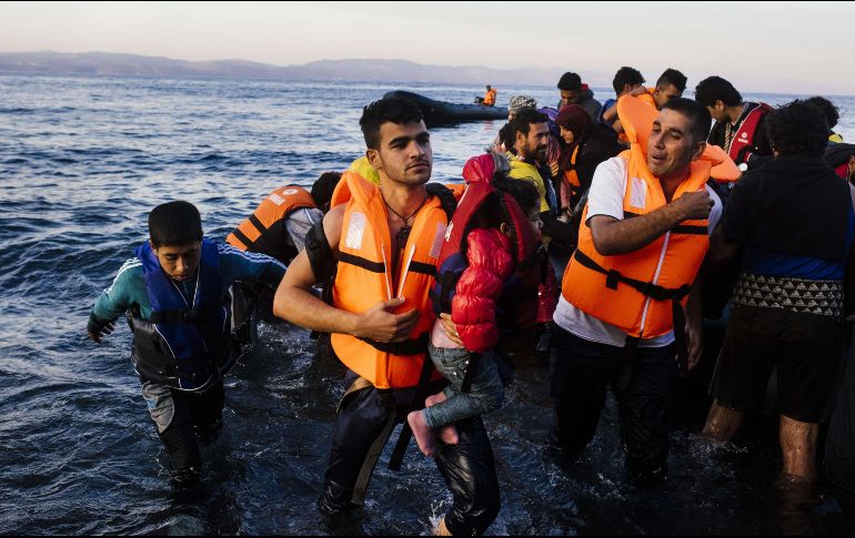 La nave fue interceptada a unos 35 kilómetros de la ciudad de Constanza. AFP/ARCHIVO