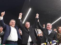 Otros tricolores que han expresado su interés por competir por la gubernatura son Héctor Pizano, presidente del PRI en Jalisco, y el propio Miguel Castro. ESPECIAL/ @CNOPNacional
