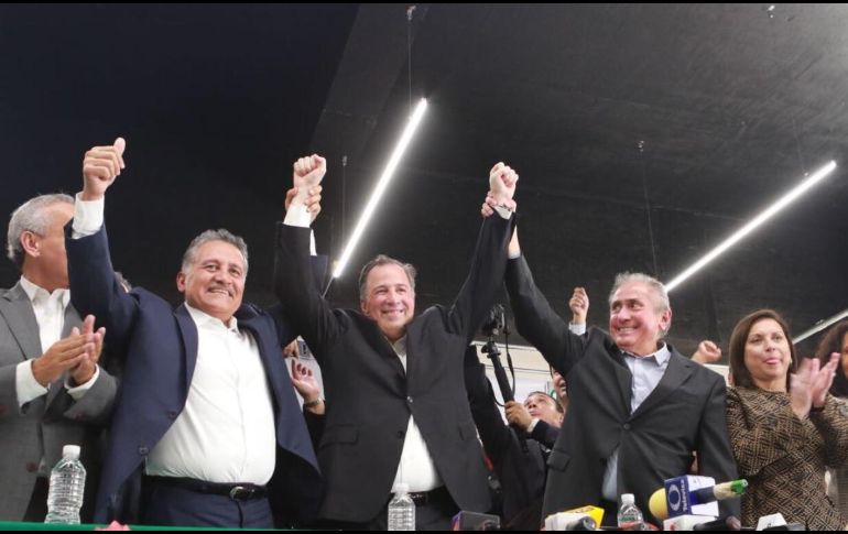 Otros tricolores que han expresado su interés por competir por la gubernatura son Héctor Pizano, presidente del PRI en Jalisco, y el propio Miguel Castro. ESPECIAL/ @CNOPNacional