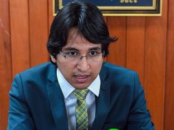 Irving Rubí Reséndiz, secretario general de Liderazgo Joven, dio detalles sobre la campaña. ESPECIAL/UNAM