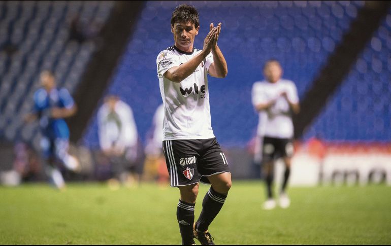 Matías Alustiza. El delantero se encuentra entre los que podrían abandonar las filas del Atlas. MEXSPORT