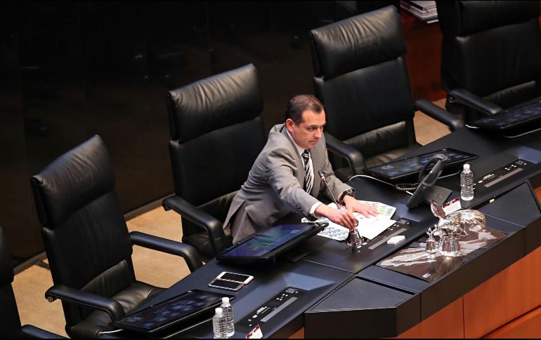 Ernesto Cordero 'El ser militante de un partido político no me obliga a votar por algo tan absurdo como lo que están proponiendo'. SUN/Archivo