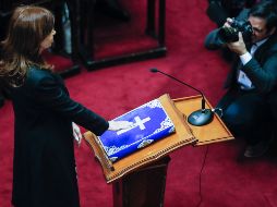 De esta manera, Fernández de Kirchner, quien ya había sido diputada y senadora, reiniciará su trayectoria legislativa dos años después de haber dejado la presidencia. EFE / D. Fernández