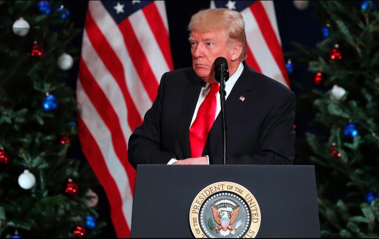 El episodio reforzó para muchos la imagen xenófoba de Trump, que ha sido muy crítico con el islam. AP / J. Roberson