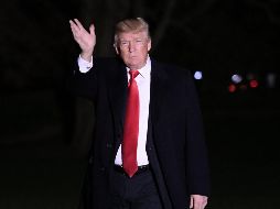 Trump provocó indignación luego de que compartió videos en los que se muestran actitudes violentas de supuestos musulmanes. EFE / O. Douliery