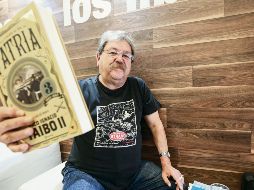 Paco Ignacio Taibo II. El autor llega a la FIL para presentar el tercer tomo de “Patria”. EL INFORMADOR/G. Gallo
