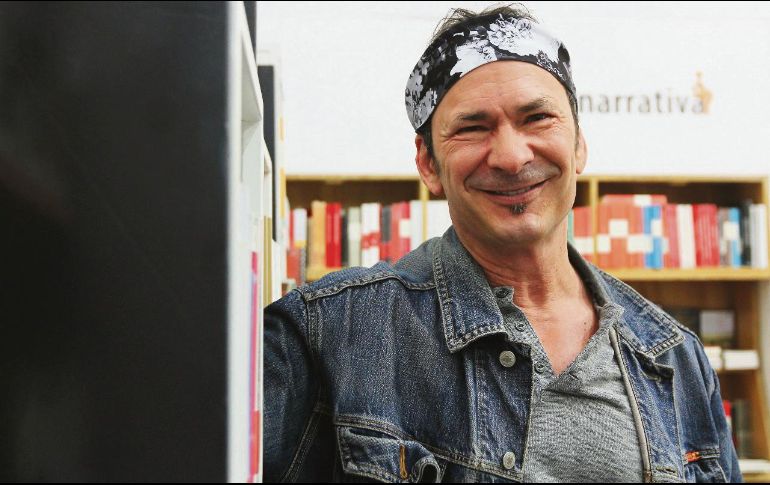 Gorrest Gander. El escritor, presente en la fiesta literaria. EL INFORMADOR/E. Barrera