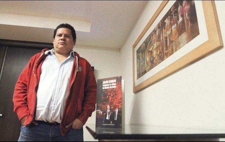 Julián Herbert. Es uno de los escritores más sólidos de su generación. EL INFORMADOR/E. Barrera