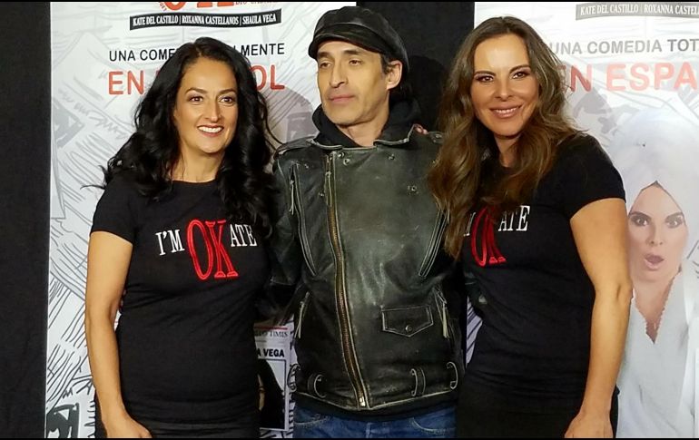 Kate del Castillo (d) se encuentra lista para regresar a los escenarios con el espectáculo 